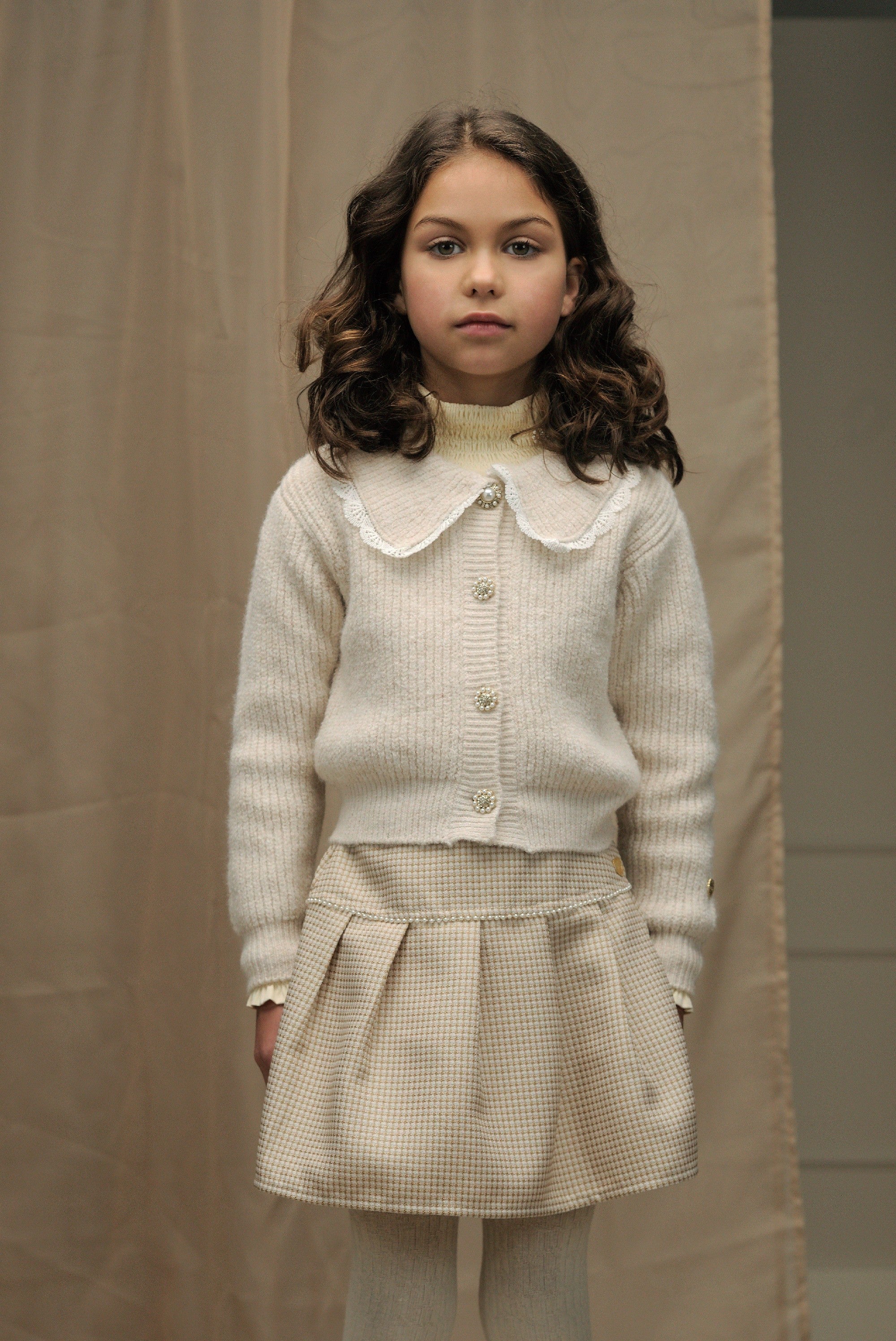 ♥ OMSKY ♥ knitted cardigan *Dreamy Creamy*