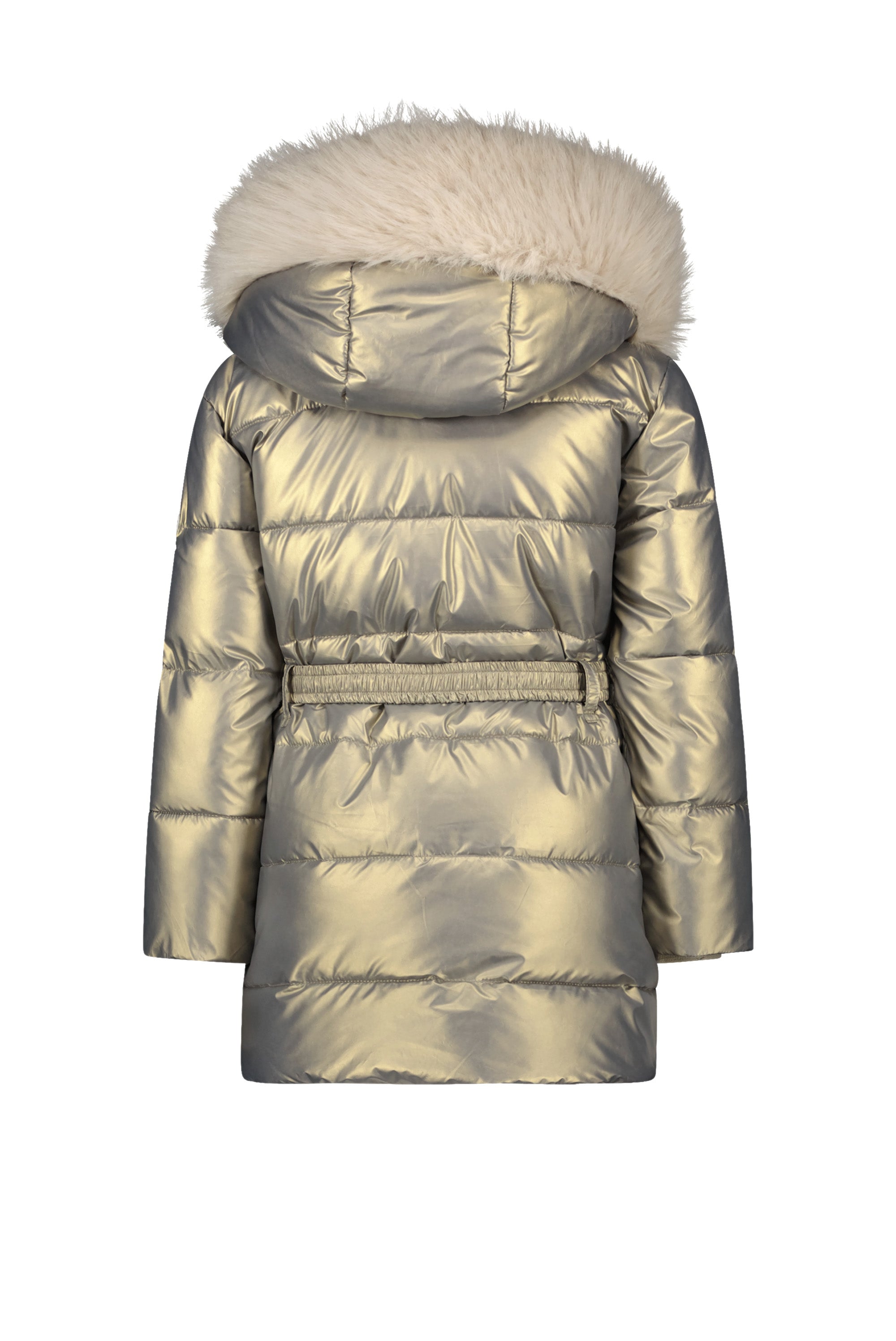 ♥ BODETTE ♥ fur-edged hood coat *Gorgeous Grey*