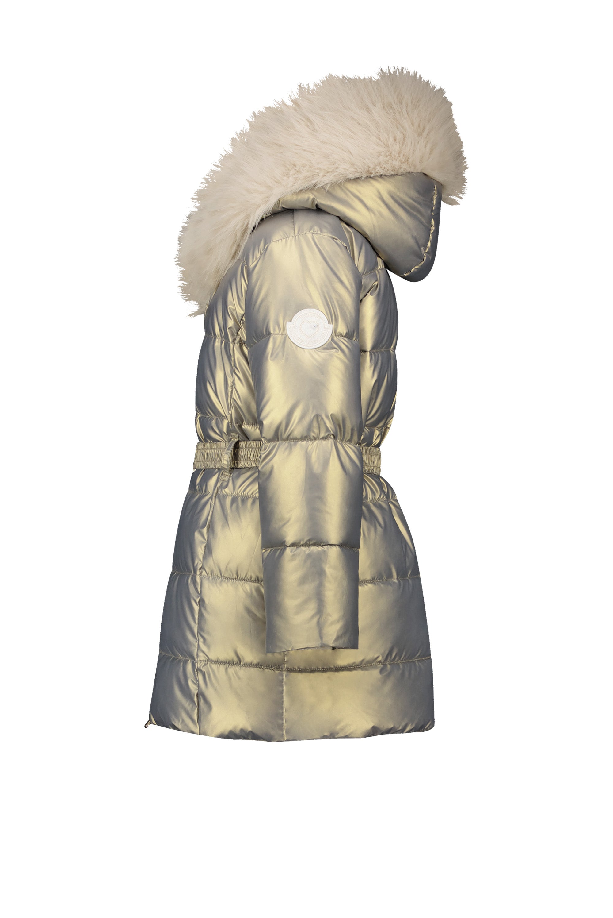 ♥ BODETTE ♥ fur-edged hood coat *Gorgeous Grey*