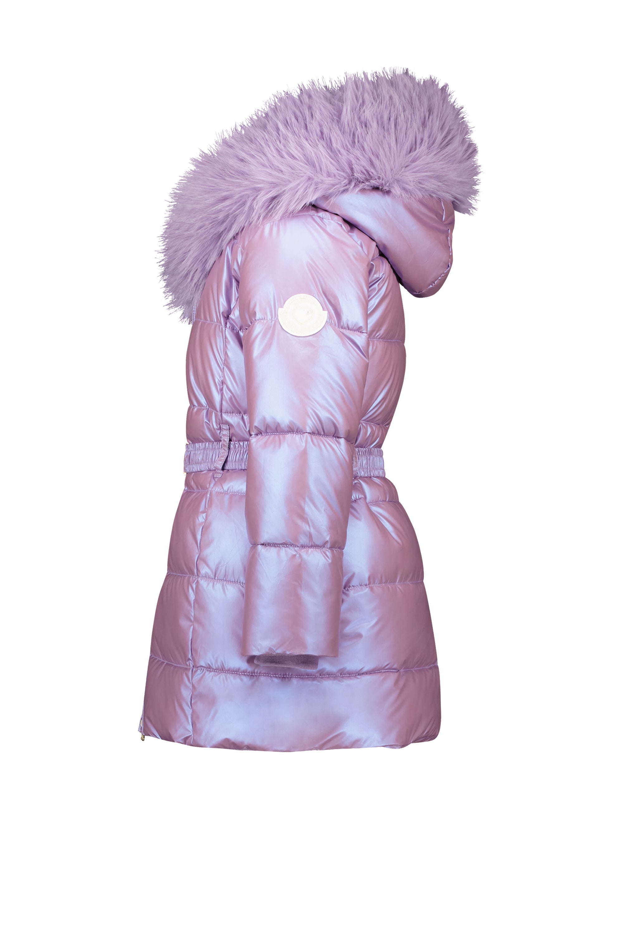 ♥ BODETTE ♥ fur-edged hood coat *Sweet Plums*