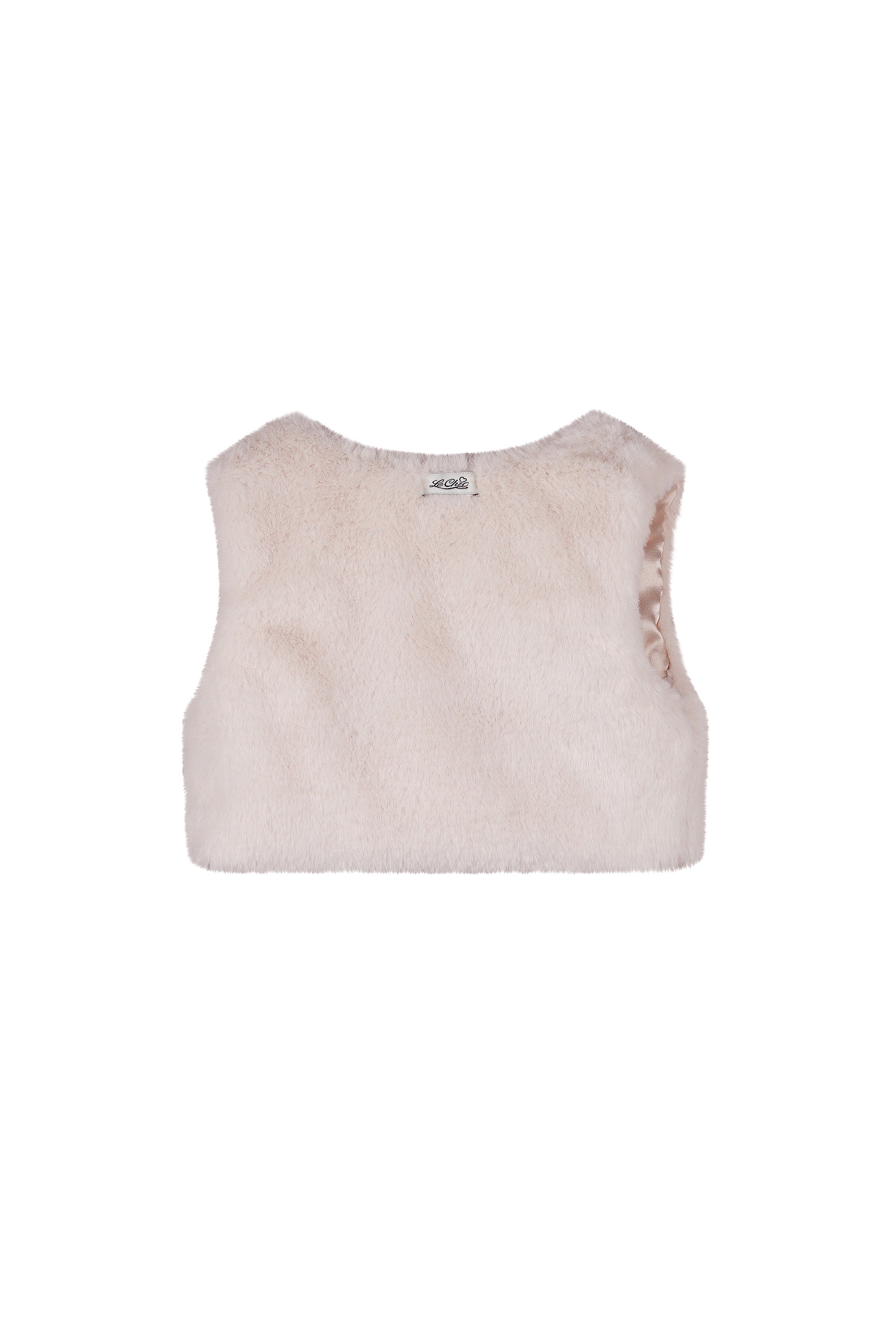 ♥ EBAYA ♥ furry gilet *Dreamy Creamy*