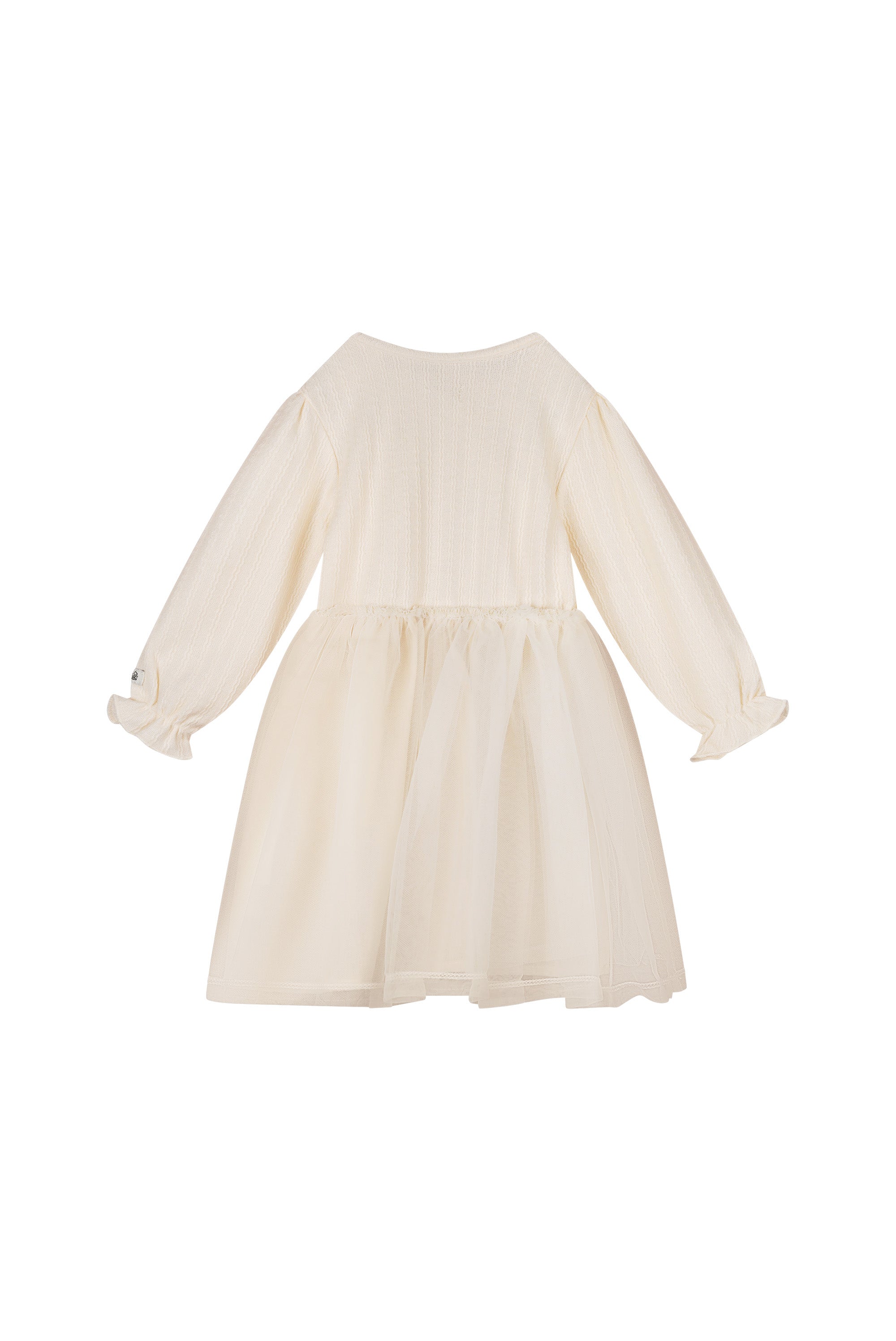 ♥ SOLY ♥ soft cable-tule dress *Dreamy Creamy*