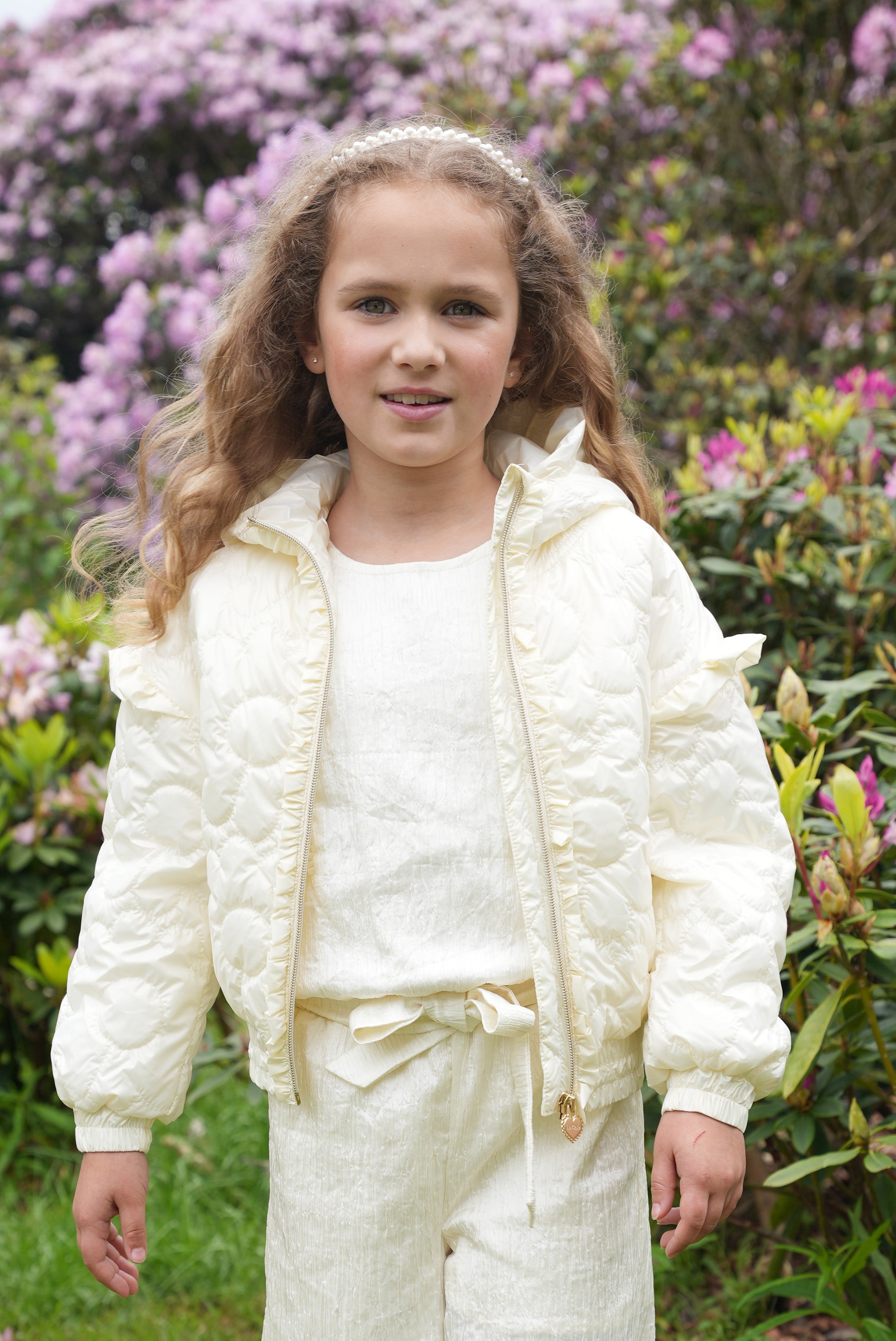 ♥BLIMSY♥ quilted summer jacket *Pearled Ivory*