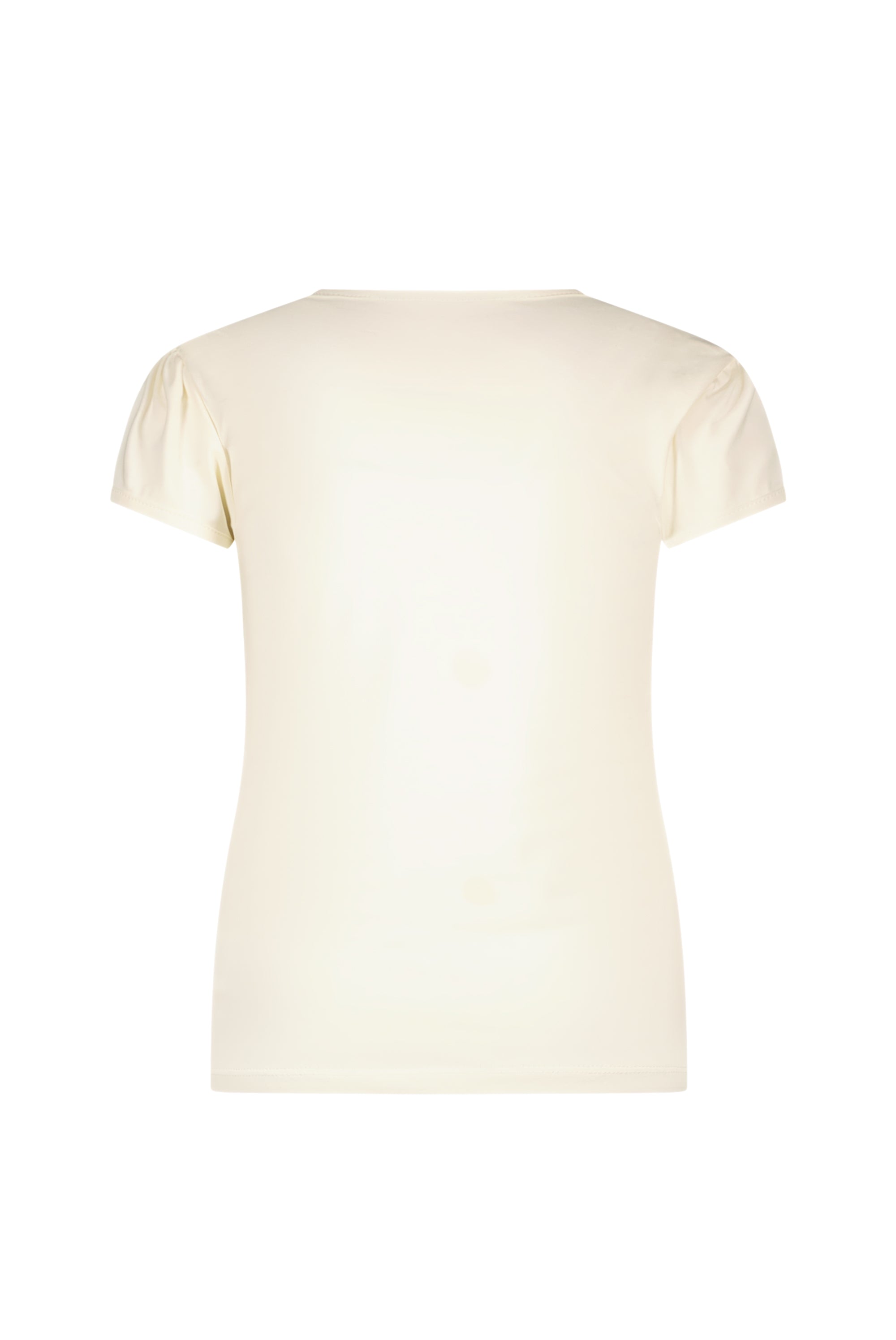 ♥NOMMY♥ foil & stones T-shirt *Pearled Ivory*