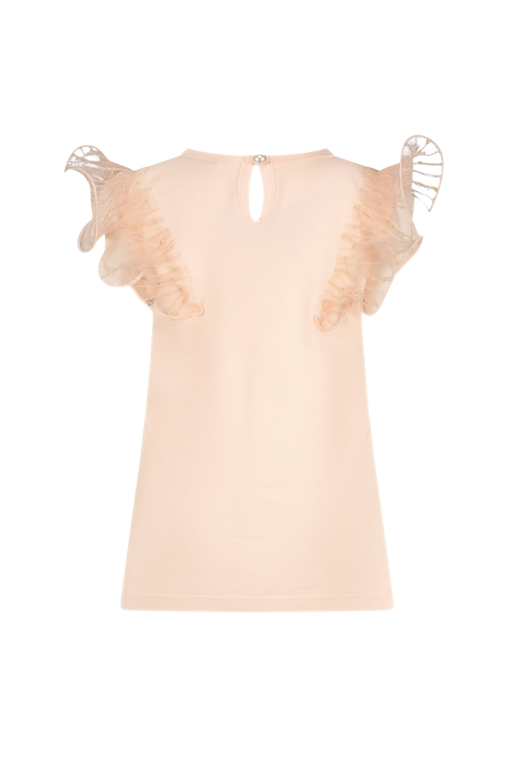 ♥NOBLY♥ gold net T-shirt *Pinky Promise*