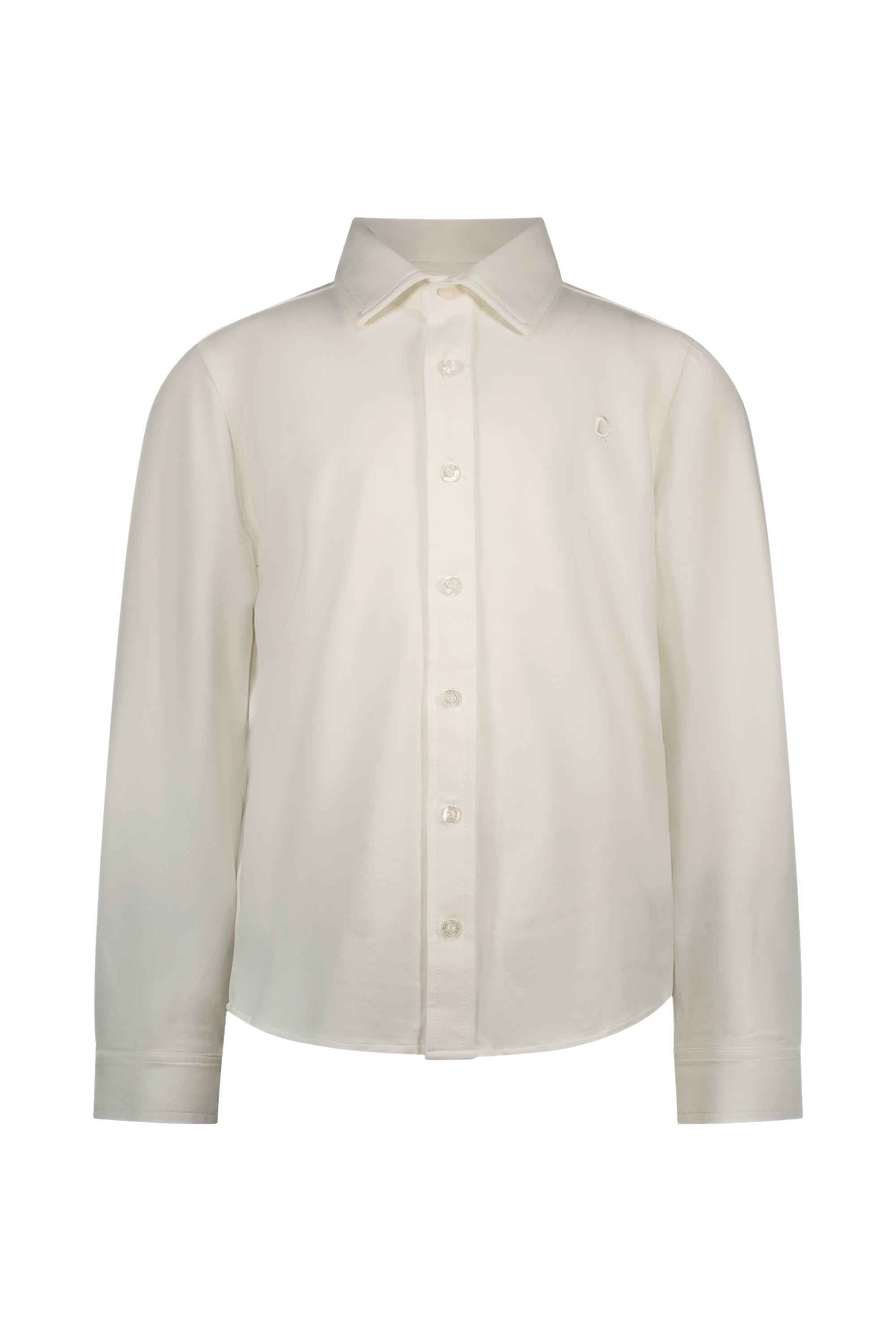 EVI pique Garçon shirt *White*