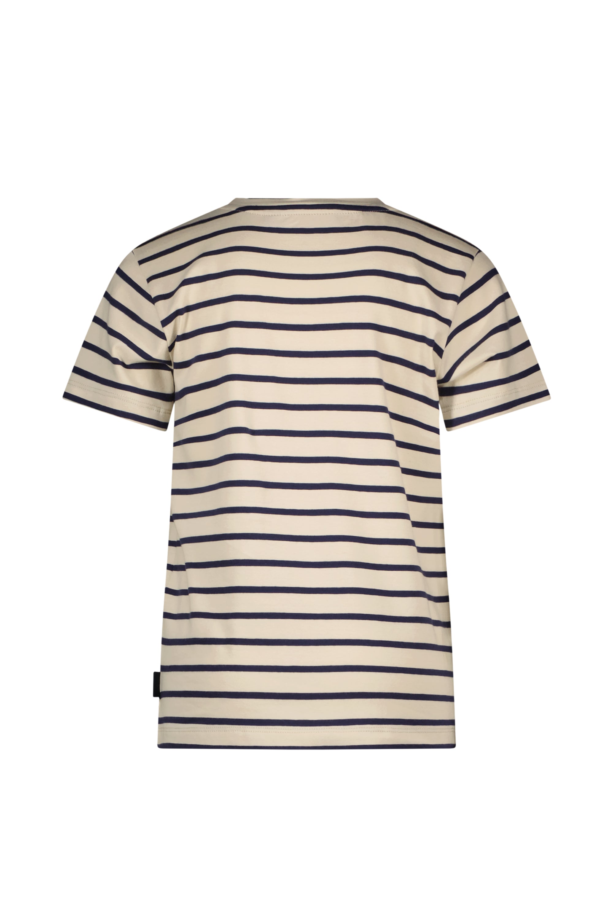 NOLAN yarn-dye stripe T-shirt *Navy*